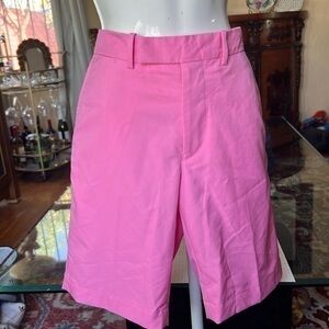 33- Ralph Lauren RLX Garden Rose Pink Golf Shorts Classic Fit Water-Repellent